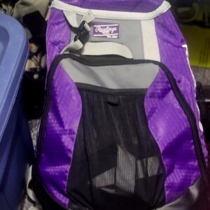 Softball baseball equipment holding backpack